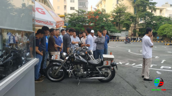Ở đâu thi bằng lái xe moto hạng a1 tại Quận 7?