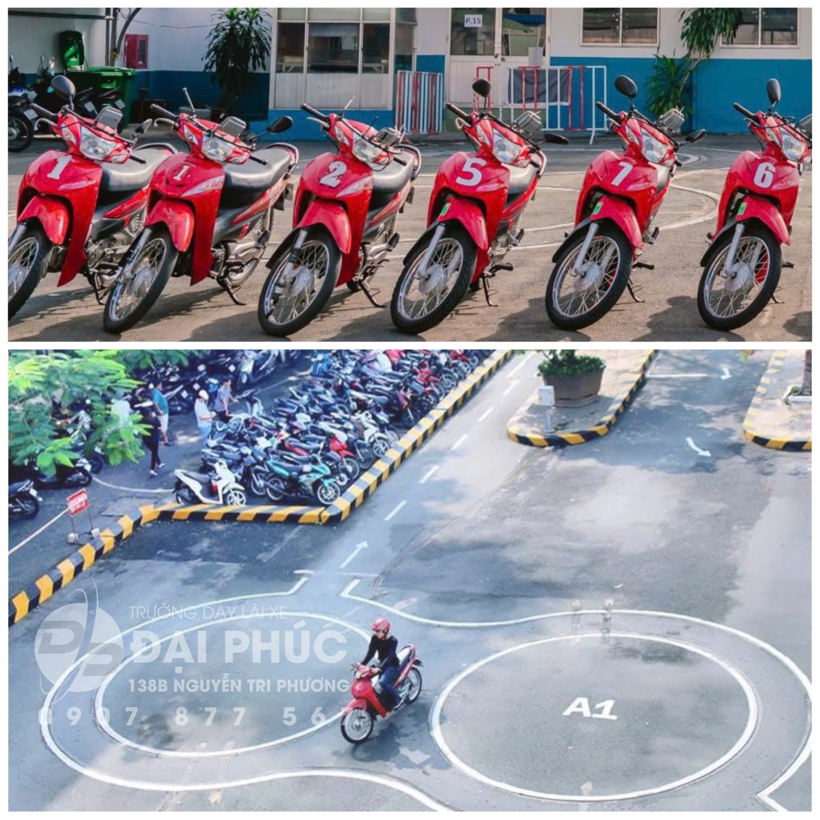 THI BẰNG LÁI XE MÁY A1