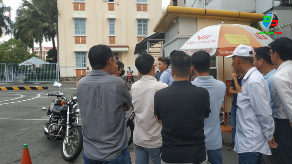 Thi bằng lái xe moto hạng a1 tại Quận 12